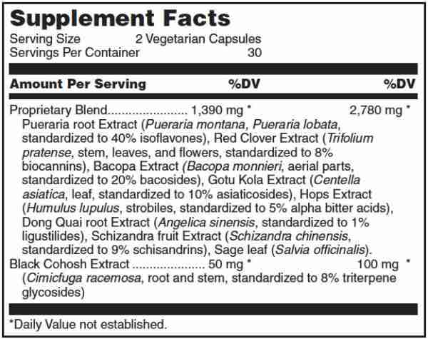 Previlian-HS 60 Capsules - Womens Support - Image 2